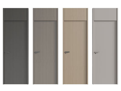 现代木门 平开门 房门3d模型 现代木门 平开门 房门