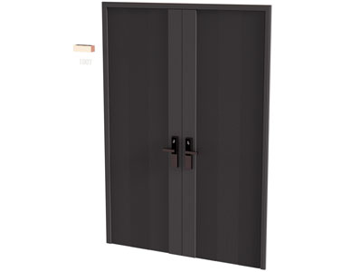 现代带密码锁的入户门 大门 双开门3d模型 现代带密码锁的入户门 大门 双开门