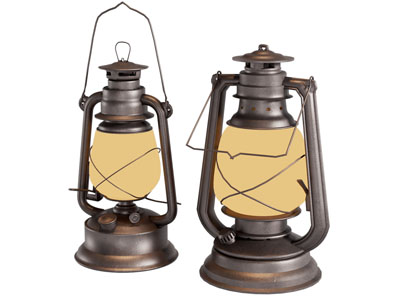 工业风loft煤油灯 台灯 摆件