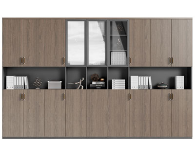 现代实木文件收纳装饰柜 书柜3d模型 现代实木文件收纳装饰柜 书柜