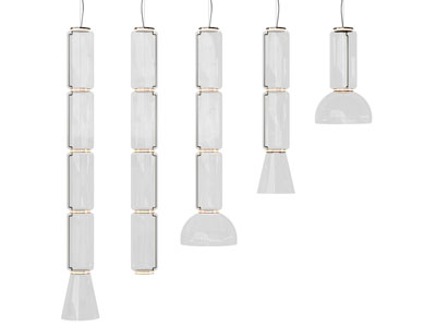 新中式水晶竹节吊灯