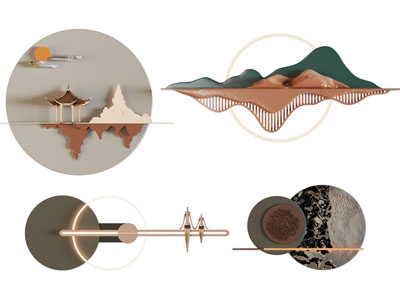 新中式墙饰壁灯