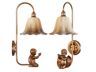 欧式金属铁艺壁灯