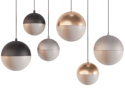 现代球形吊灯