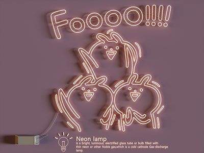 现代霓虹灯 装饰灯 墙饰