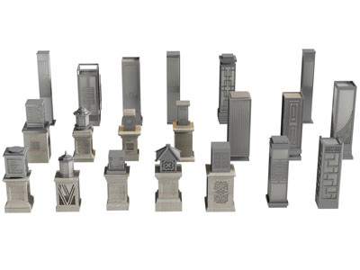 新中式地灯 草坪灯 装饰灯