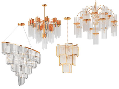 现代水晶吊灯