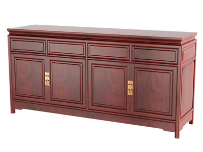 现代实木玄关柜 边柜3d模型 现代实木玄关柜 边柜