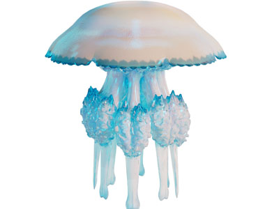 现代水母摆件