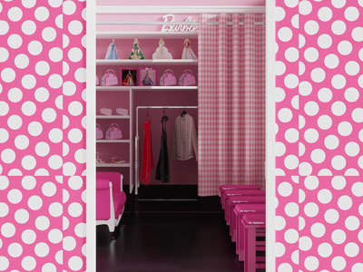 现代芭比快闪店