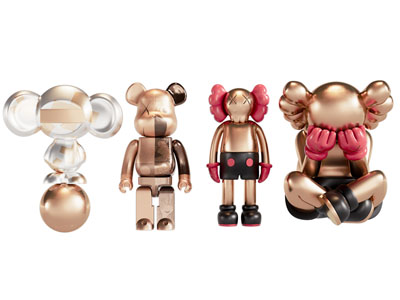 现代暴力熊 Kaws公仔雕塑雕刻摆件组合3d模型 现代暴力熊 Kaws公仔雕塑雕刻摆件组合