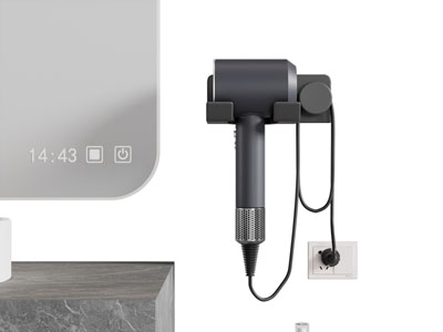 现代墙面固定的吹风机