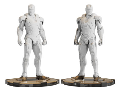 现代钢铁侠动漫游戏影视角色