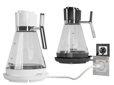 现代热水壶 厨房电器3d模型 现代热水壶 厨房电器