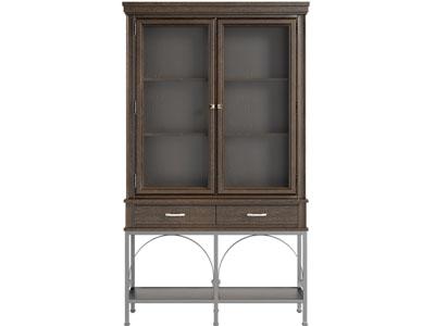 法式中古风装饰书柜3d模型 法式中古风装饰书柜