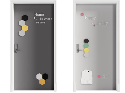 现代儿童木门 平开门 房门3d模型 现代儿童木门 平开门 房门