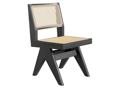 侘寂风休闲椅子 餐椅