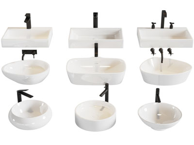 现代陶瓷洗手盆