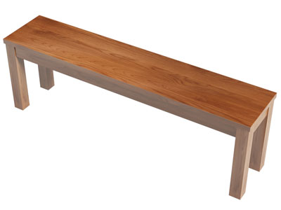 现代长方形长凳子