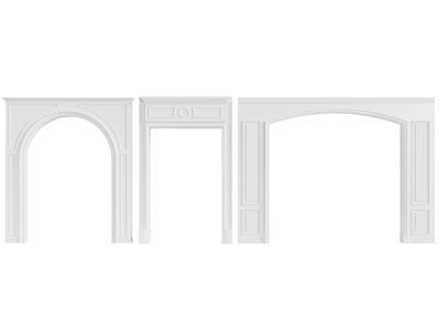 欧式门套 垭口 门拱3d模型 欧式门套 垭口 门拱