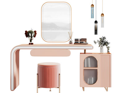 现代轻奢化妆 梳妆台