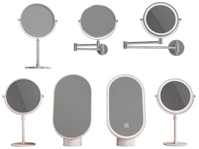 现代梳妆镜子 浴室镜