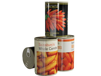 现代水果蔬菜罐头