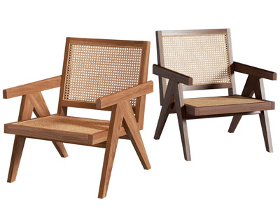 侘寂风休闲椅子