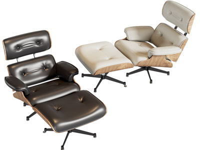 现代休闲椅子 脚踏