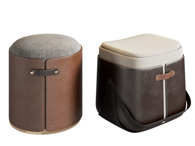 新中式沙发凳 坐墩 换鞋凳