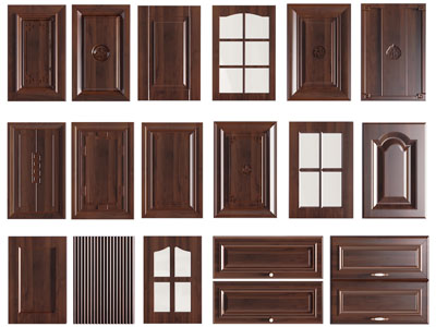 新中式实木柜门3d模型 新中式实木柜门