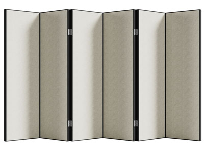 现代屏风3d模型 现代屏风