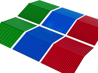 现代雨棚 简易屋檐 房顶 彩钢瓦