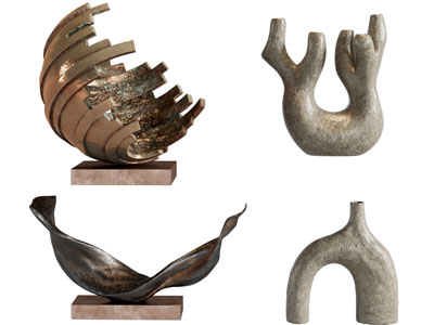 侘寂风饰品摆件组合