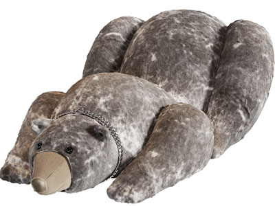 现代玩偶熊懒人沙发