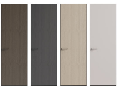 现代木门 房门 平开门3d模型 现代木门 房门 平开门