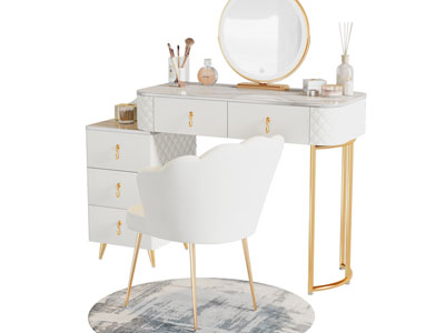 现代轻奢化妆 梳妆台