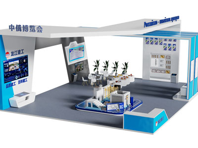 现代博览会展厅展览