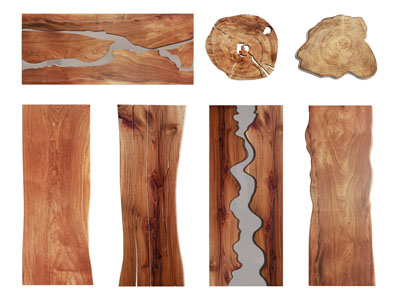 新中式木材 桌面 原木 木桩