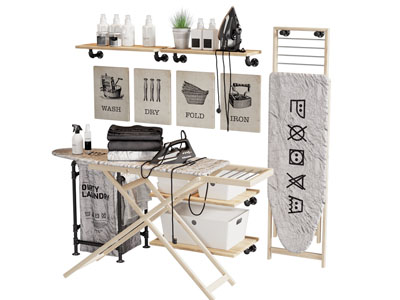 现代熨衣板 熨斗 生活用品