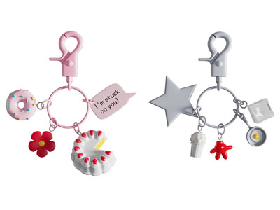 现代钥匙串 挂件