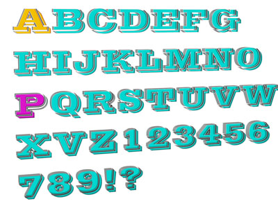 现代英文字母霓虹灯 装饰灯 墙饰挂件