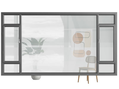 现代阳台玻璃平开窗户3d模型 现代阳台玻璃平开窗户