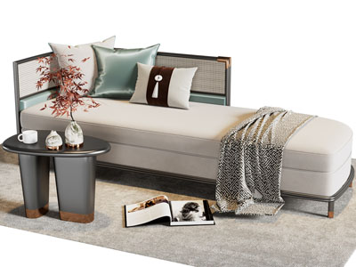 新中式贵妃椅 美人榻