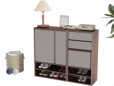 现代玄关鞋柜3d模型 现代玄关鞋柜