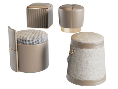 新中式圆凳子 坐墩 沙发凳子 换鞋凳