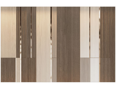 现代木饰板 吸音板 护墙板 栅格板 背景墙3d模型 现代木饰板 吸音板 护墙板 栅格板 背景墙