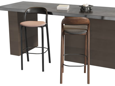 现代吧台吧椅