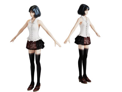 现代动漫游戏影视角色