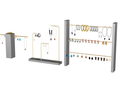 现代耳饰 首饰展示收纳架